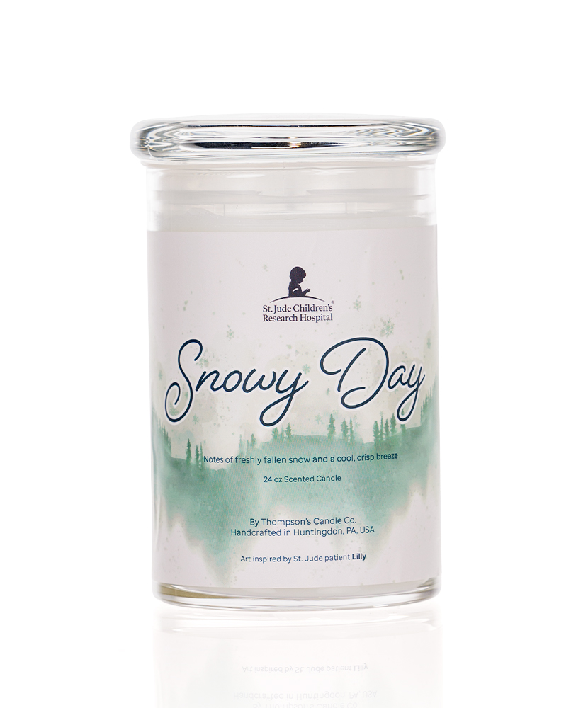 Primary image St. Jude Snowy Day 24 oz. Candle